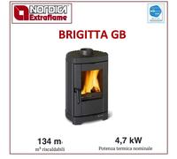 La Nordica Brigitte 16 Poêle à Bois En Fonte Émaillée 4,7 kW 134 m³ 3000140 A+