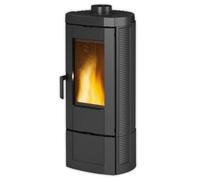 La Nordica CANDY LEAN Poêle à bois 6,6 kW Noir