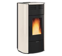 La Nordica Extraflame Poêle À Granulés Raffaella Idro H18 En Acier Ivoire