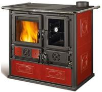 La Nordica Rosa VST.16 Céramique Bordeaux Cuisine À Bois 8,1 KWH 232 m3 3003450