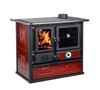La nordica - Termorosa dsa - thermo cuisiniere a bois - couleur : bordeaux