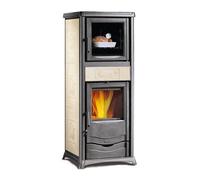 La Nordica Termorosella Plus Four Dsa 4.0 Thermostufa Bois Panna 11.1 Kw