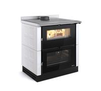 Le Nordique Verona XXL Faïence Vst Blanc Cuisine La Bois De Insertion 7 Kwh