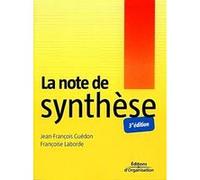 La note de synthèse Jean-François Guédon (Auteur), Françoise Laborde (Auteur)