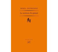 La Notion D'à Priori