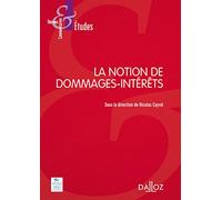 La notion de dommages et intérêts