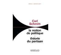 La Notion de politique – Éditions Calmann-Lévy