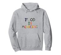 La Nourriture est la médecine, la médecine est la Nourriture - Une Alimentation Saine Sweat à Capuche