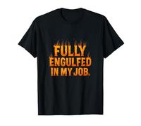 La nouveauté sur Le Sauvetage des Pompiers est entièrement engloutie dans Mon Travail T-Shirt