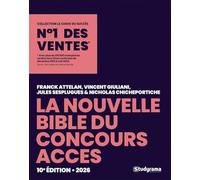 La nouvelle bible du concours ACCES: 2026