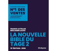 La nouvelle Bible du Tage 2 2026 15e édition - Franck Attelan - Studyrama Eds - broché - Scolaire / Universitaire