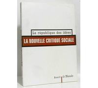 La Nouvelle Critique sociale