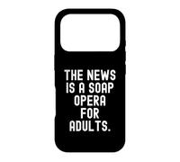 la Nouvelle est Un Feuilleton pour Adultes Witty Observational Coque pour iPhone 17 Pro