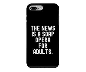 la Nouvelle est Un Feuilleton pour Adultes Witty Observational Coque pour iPhone 7 Plus/8 Plus