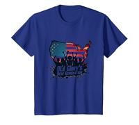 La Nouvelle génération d'Old Glory T-Shirt, Enfant, Bleu Royal, 12 Ans