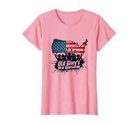 La Nouvelle génération d'Old Glory T-Shirt, Femme, Rose, L