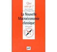 La nouvelle macroéconomie classique