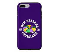 La Nouvelle-Orléans, J'adore la Nouvelle-Orléans, Kings Cake, Mardi Gras Coque pour iPhone 7 Plus/8 Plus