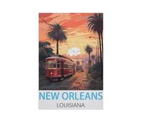 La Nouvelle-Orléans Louisiane,Puzzles Personnalisés, 1000 Pièces Puzzle en Papier, pour Enfants Adultes Famille Jeu Difficulté Défi Puzzles(50x70cm)-FP97