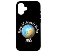 La Nouvelle Startup de Mars Humanity Coque pour iPhone 16