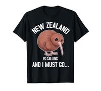 La Nouvelle-Zélande Appelle et Je Dois Aller Kiwi Bird T-Shirt