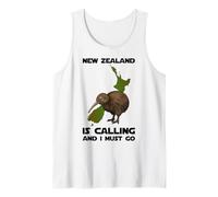 La Nouvelle-Zélande Appelle et Je Dois Aller Kiwi Nouvelle-Zélande Débardeur