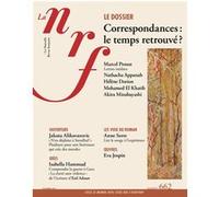 La NRF 662 (Septembre 2025) Correspondances : le temps retrouvé ? - Collectif - Gallimard - broché - Revue