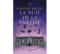 La nuit de la faillite - Gaspard Koenig - J'ai Lu - Poche - Roman