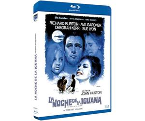 La Nuit de l'Iguane, The Night of The Iguana 1964 Blu-Ray Import Espagnol, Langue Francais, John Huston, Richard Burton, Ava Gardner, Deborah Kerr