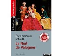 La Nuit de Valognes - Classiques et Contemporains Pierre Brunel (Commentaire), Éric-Emmanuel Schmitt (Auteur), Claudia Jullien (Commentaire)