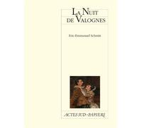 La Nuit de Valognes - Éric-Emmanuel Schmitt - Actes Sud-Papiers - broché - Théâtre