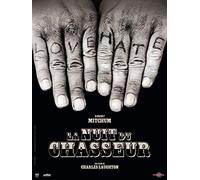 La Nuit du Chasseur - Affiche de Cinéma Originale (Ressortie) - 40x60 cm - Roulée