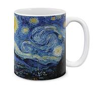 La Nuit Étoilée De Van Gogh Tasse Mignonne Mug Pratiques Tasse À Café Pour Maison Chocolat Chaud L'École Bureau 330Ml