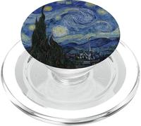 La Nuit étoilée de Vincent Van Gogh célèbre Peinture PopSockets PopGrip pour MagSafe