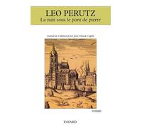 La Nuit sous le pont de pierre