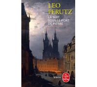 La Nuit sous le pont de pierre - roman - Leo Perutz - Lgf - Livre