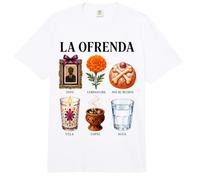 LA Ofrenda Dia De Los Muertos Autel Comfort Colors Adult Heavyweight T-Shirt