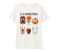 LA Ofrenda Dia De Los Muertos Autel T-Shirt Haut de Gamme