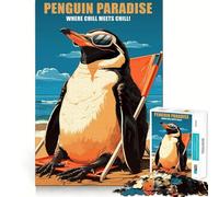 Là où la détente Rencontre la détente,Puzzle de 1000 pièces pour Adultes,défi Mental,découpe Nette,alignement Parfait,activité Amusante en Famille Le Soir (38x52cm)