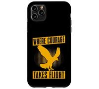 Là où Le Courage Prend Son envol | La fauconnerie Coque pour iPhone 11 Pro Max