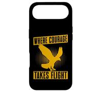 Là où Le Courage Prend Son envol | La fauconnerie Coque pour iPhone Air