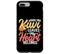 Là où Le Kiwi quitte Mon cœur, Kiwi Love Coque pour iPhone 7 Plus/8 Plus