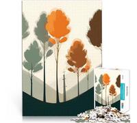 Là où Les Arbres touchent Le Ciel Puzzles pour Adolescents 1000 pièces Jouets de Jeu Car C'est Un pour Toute la Famille 38x26cm