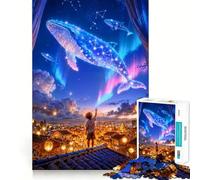 Là où Les rêves prennent Leur envol,Puzzle de 1000 pièces,stimule la mémoire,ludique et de qualité Professionnelle,Un pour développer l'esprit (38x52cm)