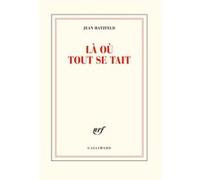 Là où tout se tait Jean Hatzfeld (Auteur)