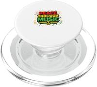 La Paix à Travers la Musique PopSockets PopGrip pour MagSafe
