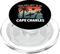 La Paix au Bord de la mer - Cape Charles PopSockets PopGrip pour MagSafe