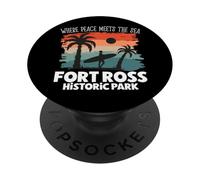 La Paix au Bord de la mer - Fort Ross State Historic Park PopSockets PopGrip Adhésif