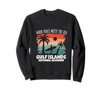 La Paix au Bord de la mer - Gulf Islands National Seashore Sweatshirt