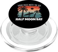 La Paix au Bord de la mer - Half Moon Bay PopSockets PopGrip pour MagSafe